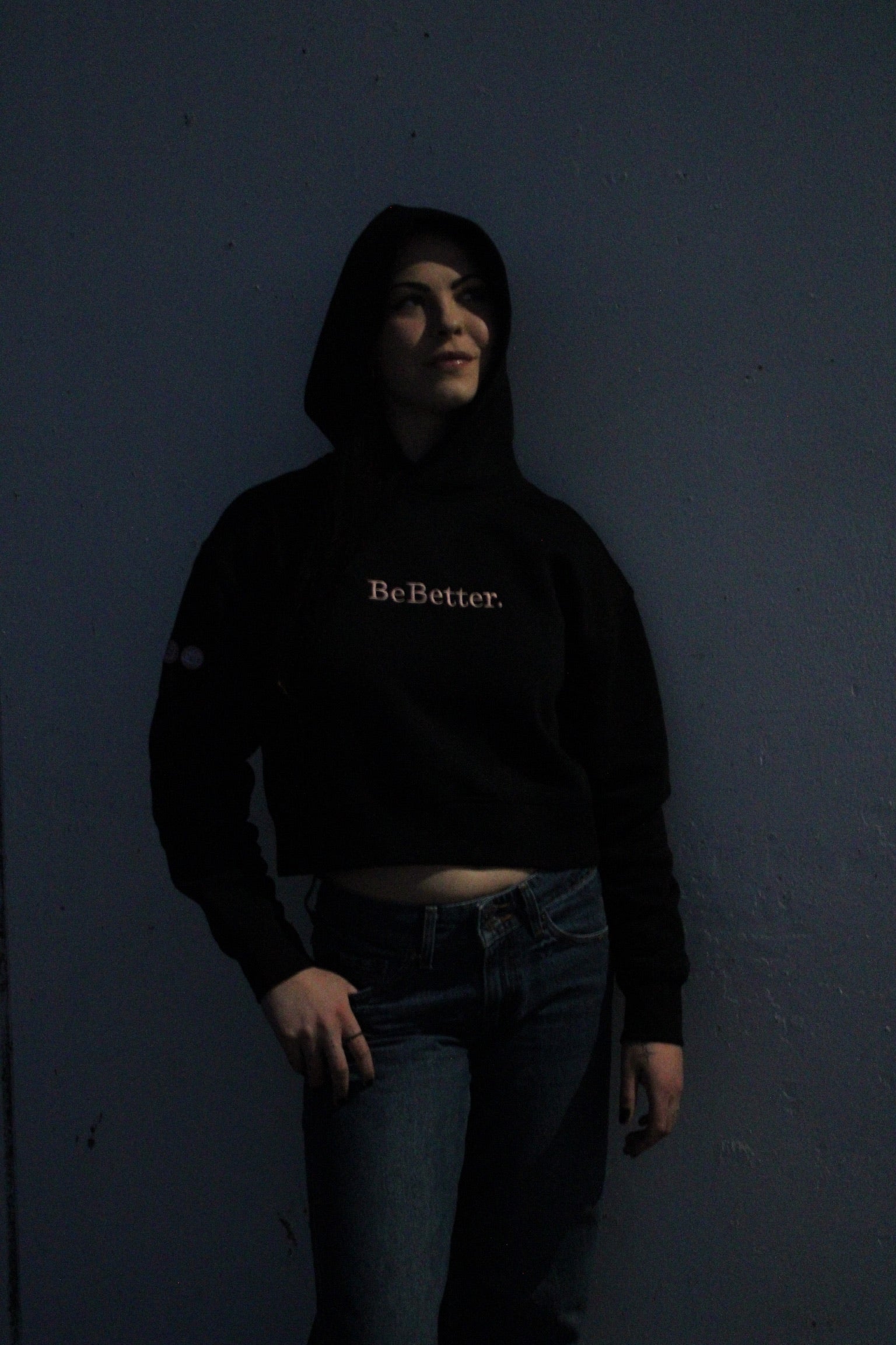Womans Crop Hood