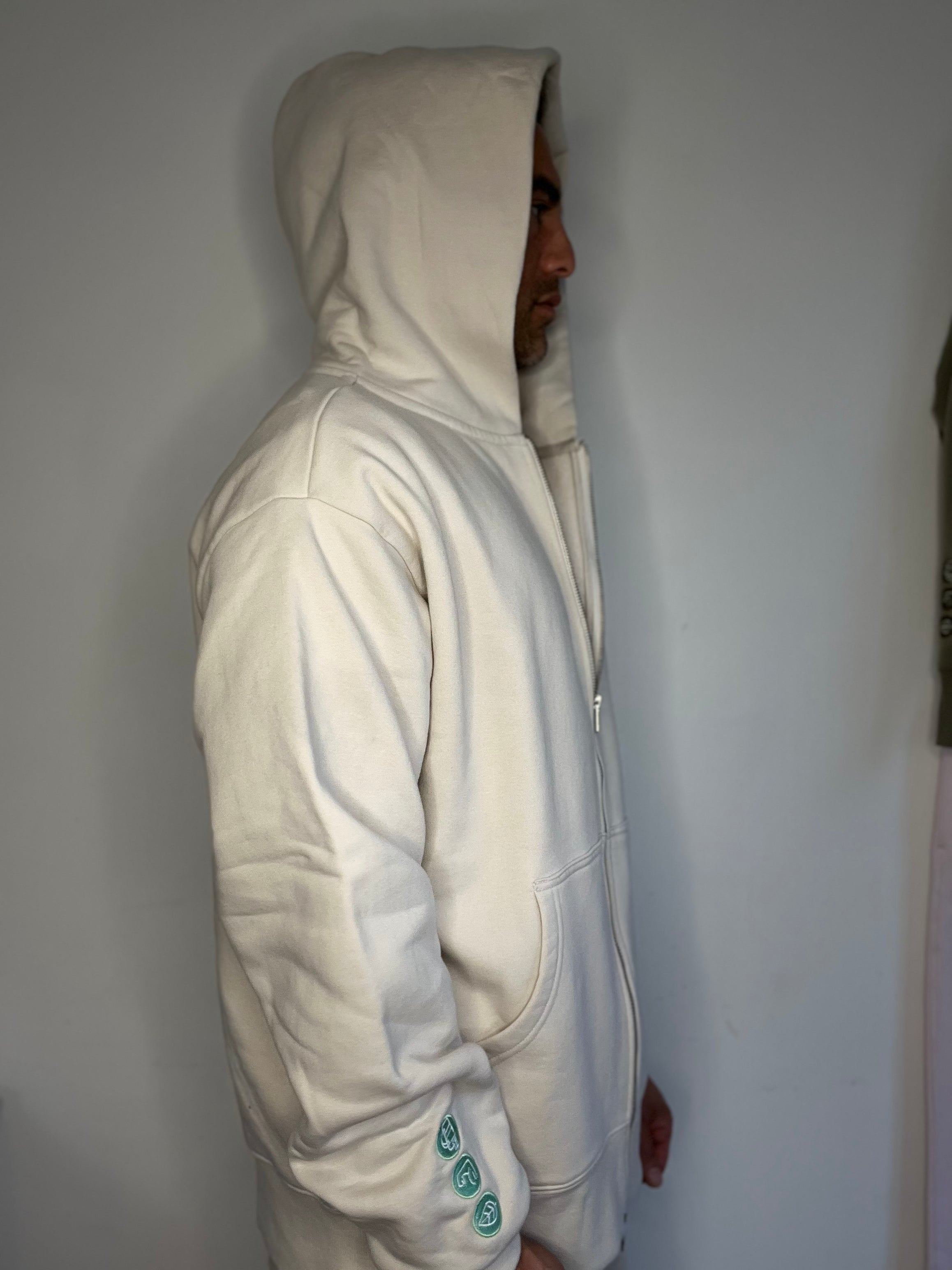 Men's Heavy Zipped Hood