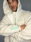 Mens Heavy Zipped Hood 400 GSM